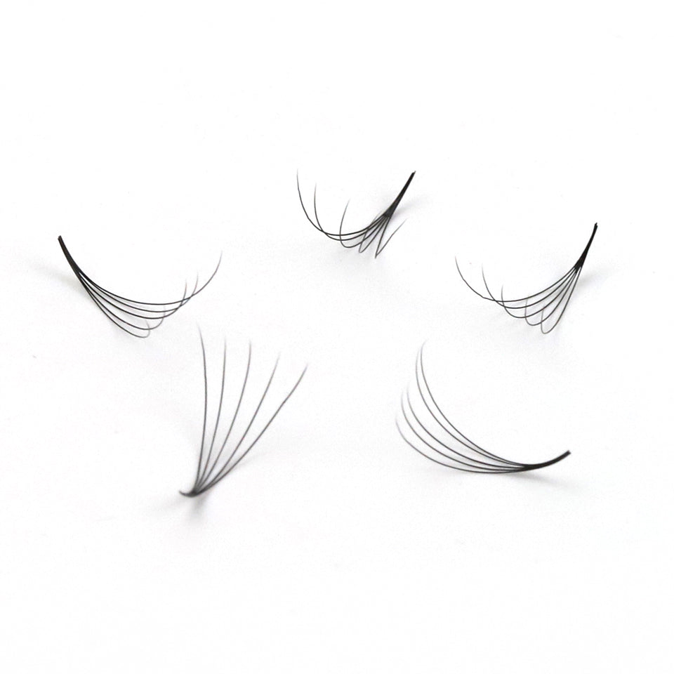 Pack of 5 - 8D Volume - 500 Fans Promade Volume Fans For Professional Eyelash Extension - Pinneacle Lash