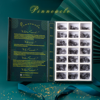 Volume 2100 Fans | 21 sizes in 1 | 8D volume | 7 lengths from 9-15mm |  3 curls : C, CC & D |