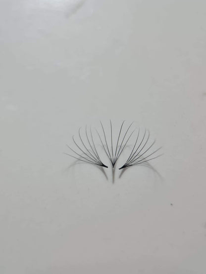 1200 Fans - 8 sizes 1 in box | Lengths: 11-18mm | Round Box | 7D