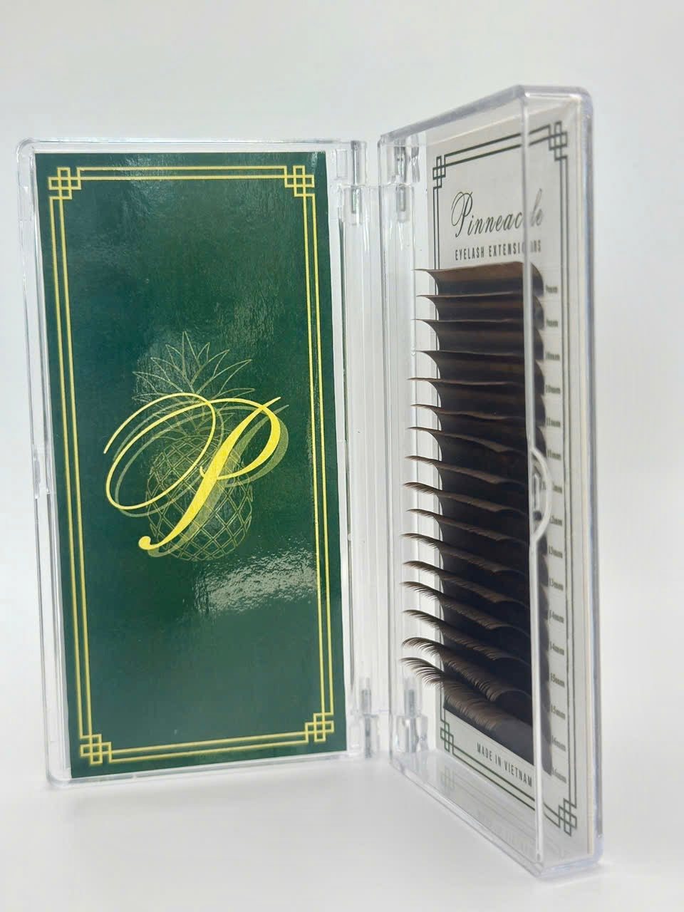 Coco Brown Classic Tray 0.07 C, CC, D, B, M, L, L+, LC, LD - Pinneacle Lash - Lash Supply For Professional Eyelash Extension