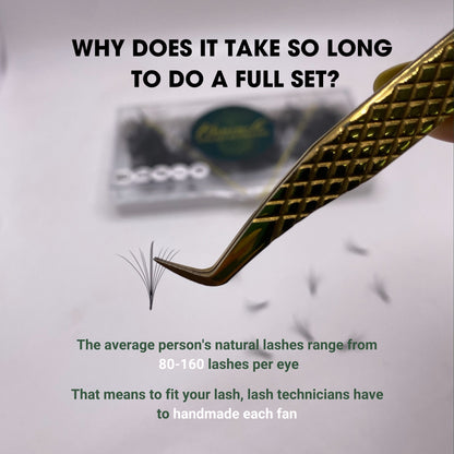 Wispy 500 Fans - Pack of 10 - 9D volume