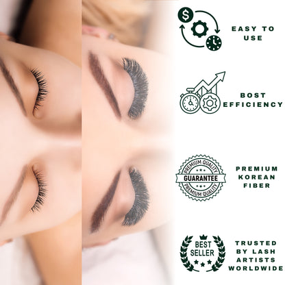 18D Promade Volume 1200 Fans | Premium Handmade volume fans for professional eyelash extension