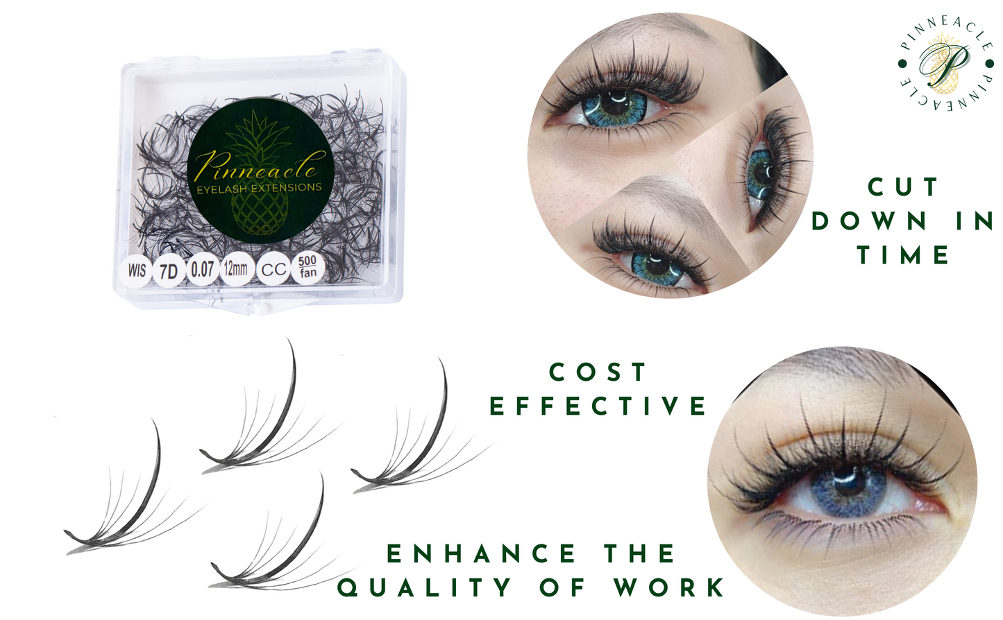 Wispy 500 Fans - Pack of 9 - 5D volume