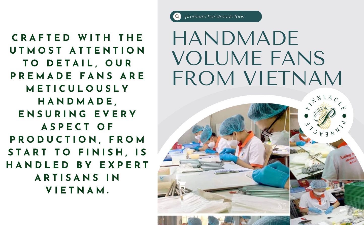 Wispy 500 Fans | 5D volume | C curl | 12mm (spike 14mm)